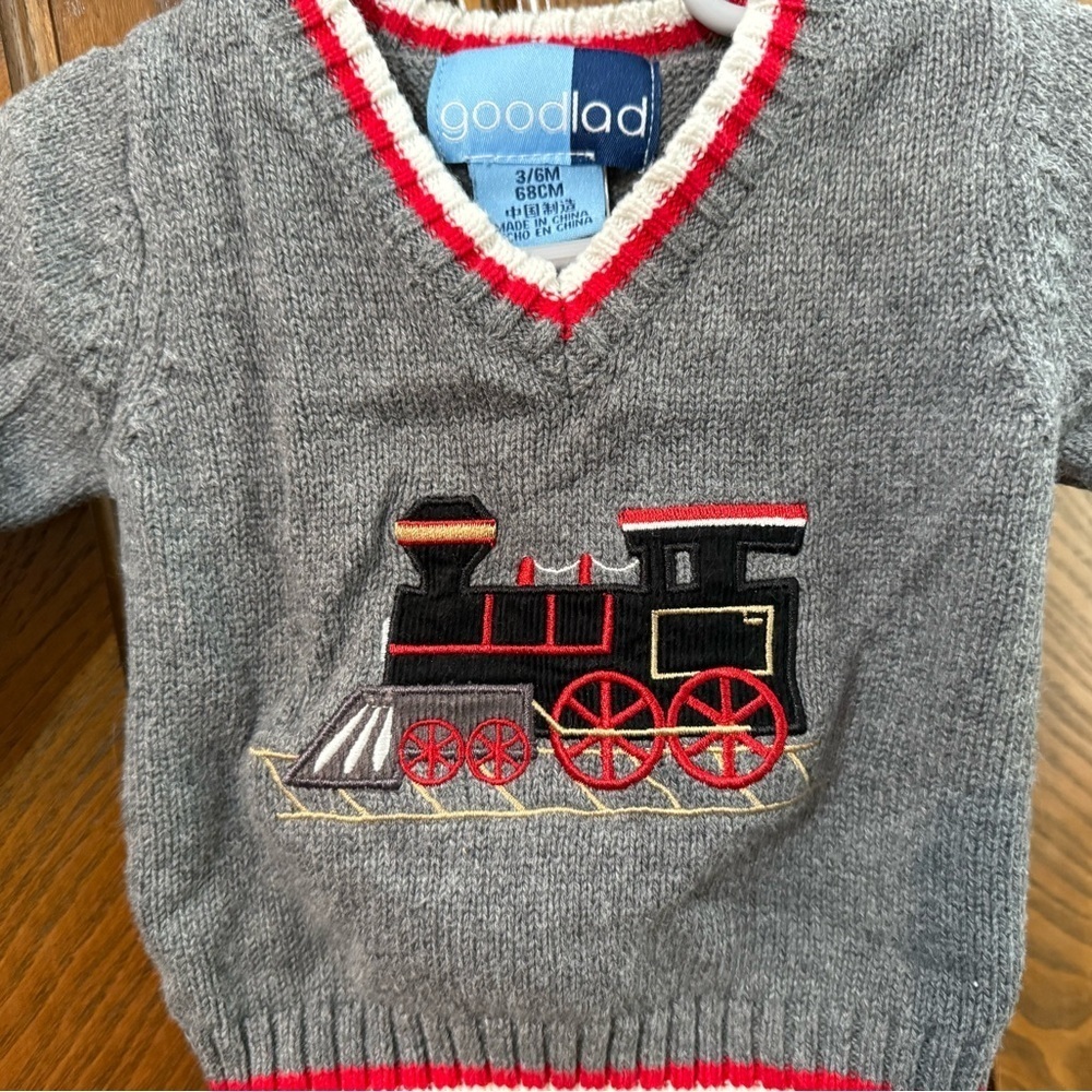 Goodlad Train Sweater - Picture 5 of 8